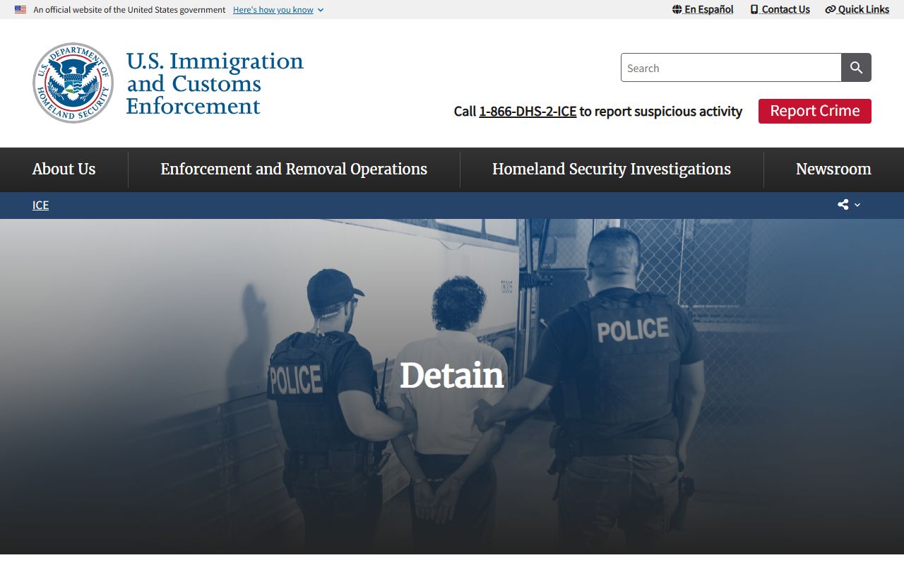 South Louisiana ICE Processing Center detention management source